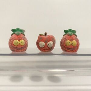 THE GROSSERY GANG Series 1 Sour Pineapple Apple MOLDY FINISH Action Figure Lot